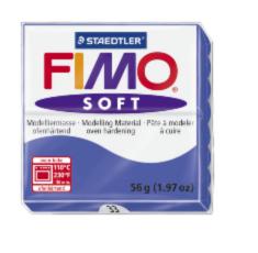 33/8020 Полимерная глина FIMO Soft, синий (56г) STAEDTLER 33/8020 Полимерная глина FIMO Soft, синий (56г) STAEDTLER