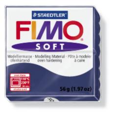 35/8020 Полимерная глина FIMO Soft, темно-синий (56г) STAEDTLER 35/8020 Полимерная глина FIMO Soft, темно-синий (56г) STAEDTLER