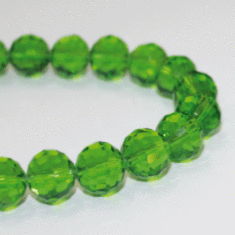 11381/113C,10MM,42шт/нитка Crystal Art намистини