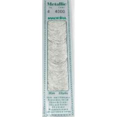 4000 Madeira Metallic Mouline №4, 4-х шарові, спіраль 20 м