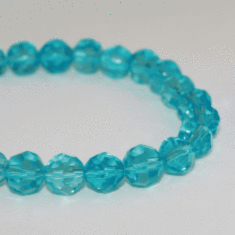 11322/101C,8MM,55шт/нитка Crystal Art намистини