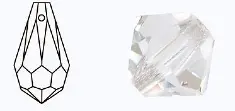497 51 984 MC Drop CRYSTAL камни пришивные