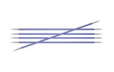 47040 Спиці шкарпеткові Zing KnitPro, 20 см, 4.50 мм