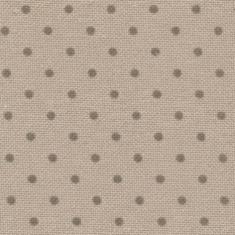 3984/7159 Murano Lugana Petit Point 32 (35х46см) бежевий у горошок кольору хакі