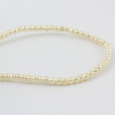 004PD,3mmrd [нитка 65см/280шт] Crystal Art намисто