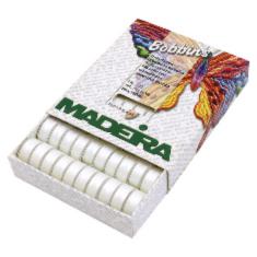 9766 Нижняя нить BOBBINS №150, белый, 50 шпулей * 120м 