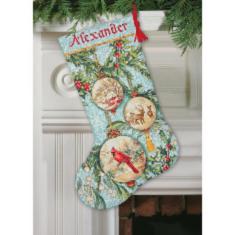 70-08854 Набір для вишивання хрестом DIMENSIONS Enchanted Ornament. Stocking "Чарівний орнамент. Панчоха"