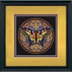 65095 Набір для вишивання хрестом DIMENSIONS Ornate Butterfly "Барвистий метелик"