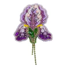 БП-315 Набір для виготовлення брошки Crystal Art "Ірис"