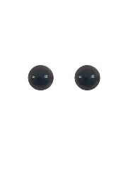 10 EYES (оченята) brown - коричневі (10mm) пластик, в уп. 2 шт.