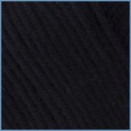 Прядиво для в'язання Valencia Laguna, 4007 (Black) колір, 12%% віскоза евкаліпт, 10%% бавовна, 78%% мікроволокно