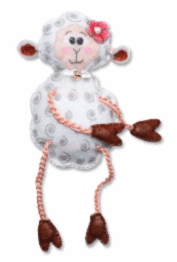 Набір іграшка з фетру Чарівна Мить В-181 "Вівця Танюша"