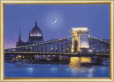 Готовая картина стразами КС-044 "Будапешт"