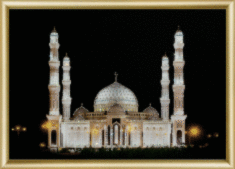 Готовая картина стразами КС-045 "Мечеть"