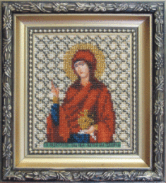 Набір для вишивання бісером Чарівна Мить Б-1040 "Ікона свята рівноапостольна Марія-Магдалина"