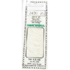 2401 WHITE Silk Madeira 5 m 4-х слойные 100%% шелк