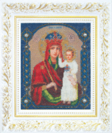 Набір для вишивання бісером Чарівна Мить Б-1023 "Ікона Божої Матері Призри на  смирення"