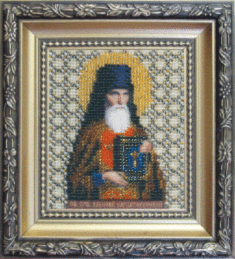 Набір для вишивання бісером Чарівна Мить Б-1042 "Ікона святий преподібний Олексій Карпаторуський"