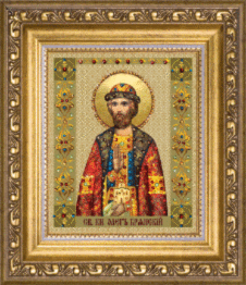 Набір картина стразами Чарівна Мить КС-110 "Ікона святого князя Олега"