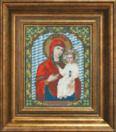 Набір для вишивання бісером Чарівна Мить Б-1038 "Ікона Божої Матері Визволителька"