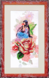 Набір для вишивання бісером Чарівна Мить Б-525 "Квіткова фея. Роза"
