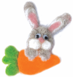 Набір для валяння іграшок Чарівна Мить В-02 "Любитель моркви"