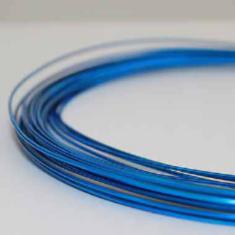 7703 Дріт художній алюмінієвий круглий діаметр 2мм, колір №15 синій