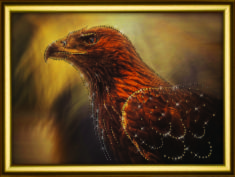Набір картина стразами Crystal Art КС-1072 "Зірка птиця"