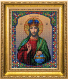 Набір для вишивання бісером Чарівна Мить Б-1186 "Ікона Господа Ісуса Христа"