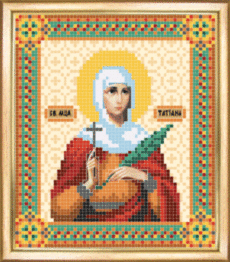 СБІ-014 Схема для вишивання бісером "Іменна ікона свята мучениця Татьяна"