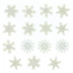 0964 Декоративні ґудзики. Сніг