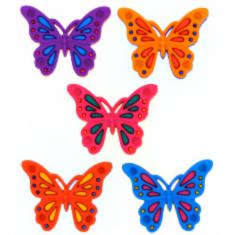 9006 Декоративні ґудзики. Метелики