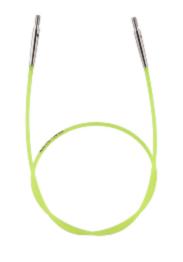 10633 Кабель Neon Green (Неоновый зеленый) для создания круговых спиц длиной 60 см KnitPro