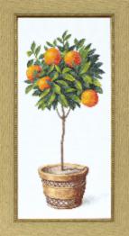 ВТ-127 Набір для вишивання хрестиком Crystal Art "Апельсинове дерево"