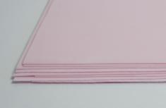№142 світло-рожевий, фоамиран іранський, 20*30 см