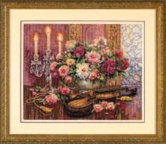 35185 Набір для вишивання хрестиком DIMENSIONS Romantic Floral "Романтичний букет"