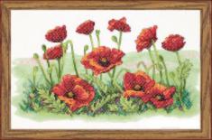 03237 Набір для вишивання хрестом DIMENSIONS Field of Poppies "Поле маків"