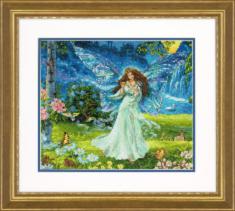 70-35354 Набір для вишивання хрестом DIMENSIONS Spring Fairy "Весняна фея"