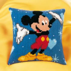 PN-0014602 Набор для вышивания крестом (подушка) Vervaco Disney "Mickey Mouse"