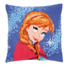 PN-0165923 Набір для вишивання хрестом (подушка) Vervaco Disney Frozen "Anna"