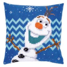 PN-0165925 Набор для вышивания крестом (подушка) Vervaco Disney Frozen "Olaf"