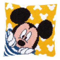 PN-0167235 Набор для вышивания крестом (подушка) Vervaco Disney "Mickey Peek-a-boo"