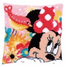 PN-0167644 Набор для вышивания крестом (подушка) Vervaco Disney "Minnie Pst, I've a Secret"