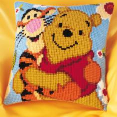 PN-0014595 Набір для вишивання хрестом (подушка) Vervaco Disney "Winnie & Tigger"