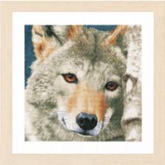 PN-0166758 Набір для вишивки хрестом LanArte Wolf "Вовк"