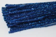 33T-YDD синельний дріт (колір синій люрекс)
