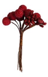 005SFВ Букет для декорування Червоні ягоди