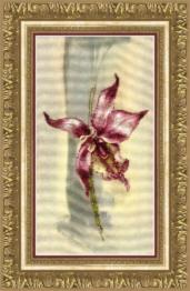 Набір для часткової вишивки хрестом Чарівна Мить РК-111 "Бузкова орхідея"