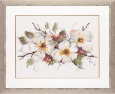 PN-0008051 Набір для вишивки хрестом LanArte Apple Blossom "Цвітіння яблуні"