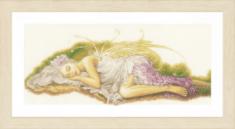 PN-0150006 Набір для вишивки хрестом LanArte Sleeping Angel "Янгол, що спить"